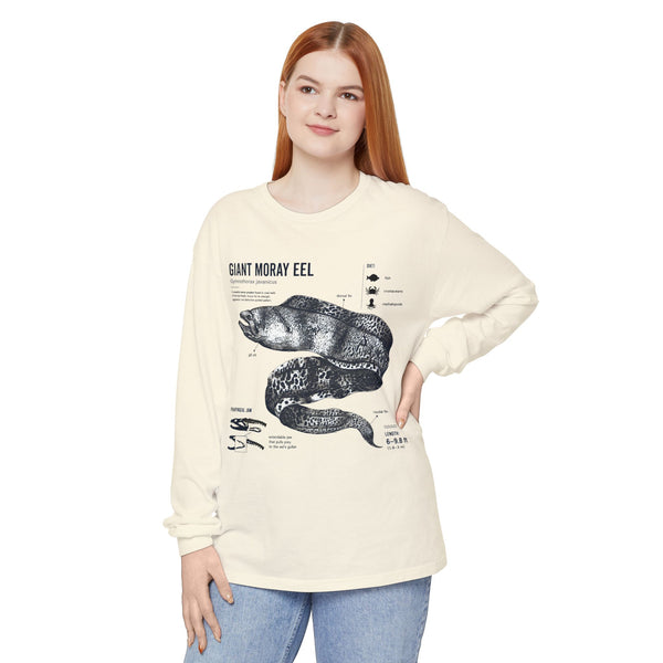 Giant Moray Eel Anatomy Long Sleeve Shirt