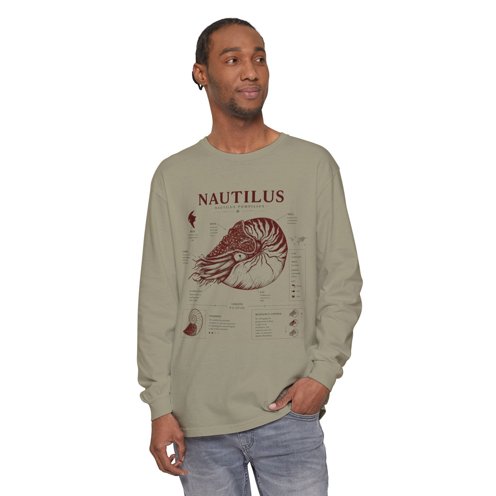 Nautilus Anatomy Long Sleeve T‑Shirt