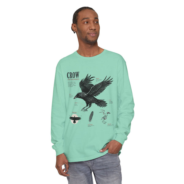Crow Anatomy Long Sleeve Tee