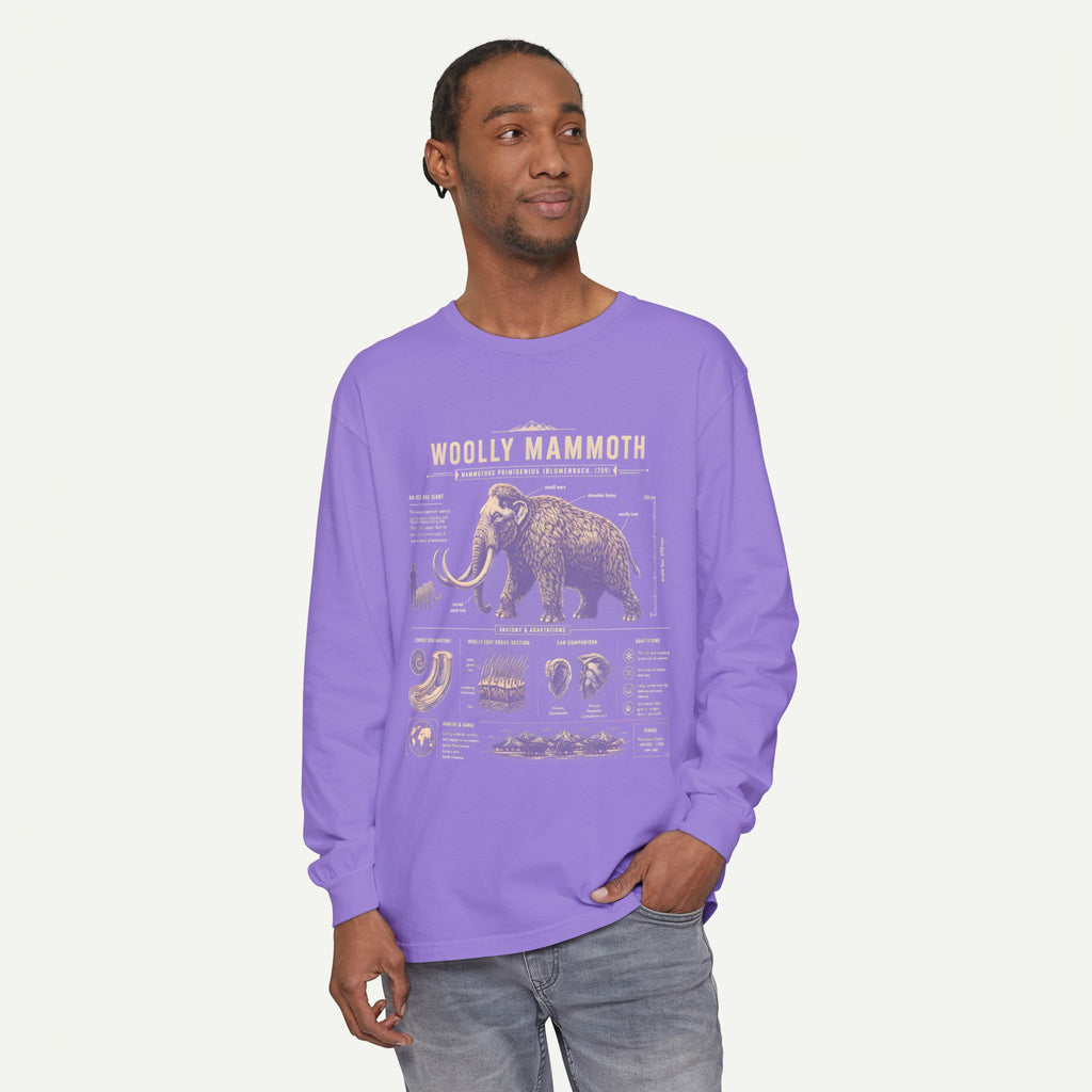 Woolly Mammoth Anatomy Long Sleeve Tee