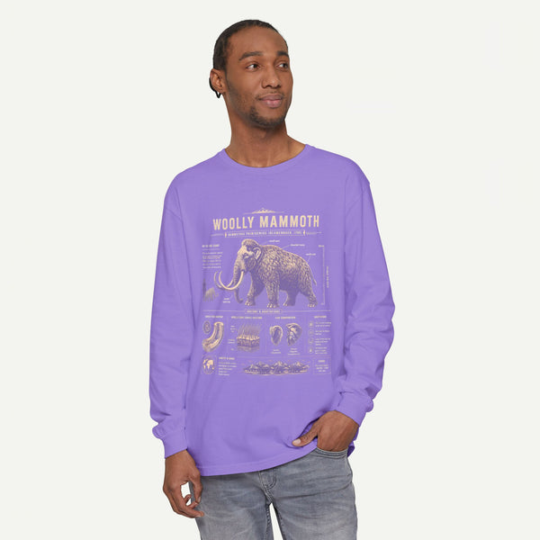 Woolly Mammoth Anatomy Long Sleeve Tee
