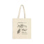 Botanical Anatomy Canvas Tote — Vintage Plant Illustration Eco Tote