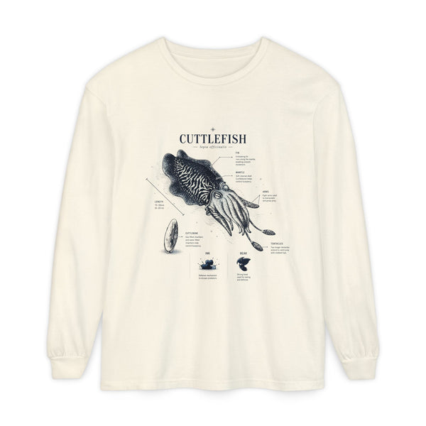 Unisex Garment-dyed Long Sleeve T-Shirt