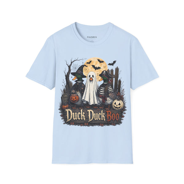 Duck Duck BOO! Halloween T-Shirt — Cute Spooky Duck Costume Tee