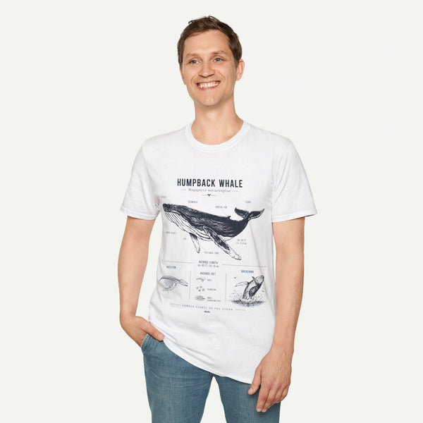 Humpback Whale Anatomy T-Shirt