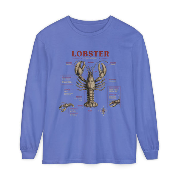 Lobster Anatomy Long Sleeve Tee