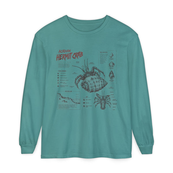 Hermit Crab Anatomy Long Sleeve Tee