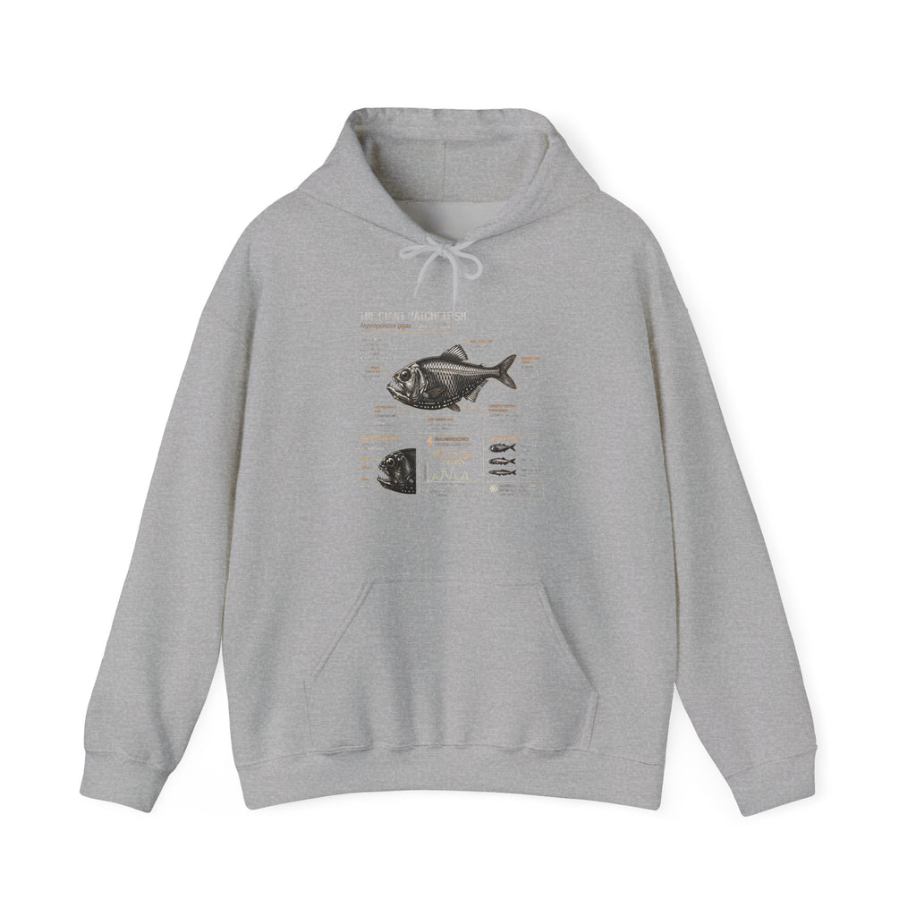 Blackfish Anatomy Hoodie – Fish Identification Diagram Sweatshirt