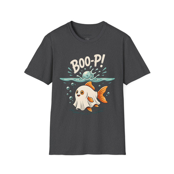 Ghost Fish T-Shirt — Cute Boo-P!Halloween Graphic Tee