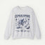 Cephalopods Crewneck Sweatshirt — Vintage Marine Biology Octopus Illustration