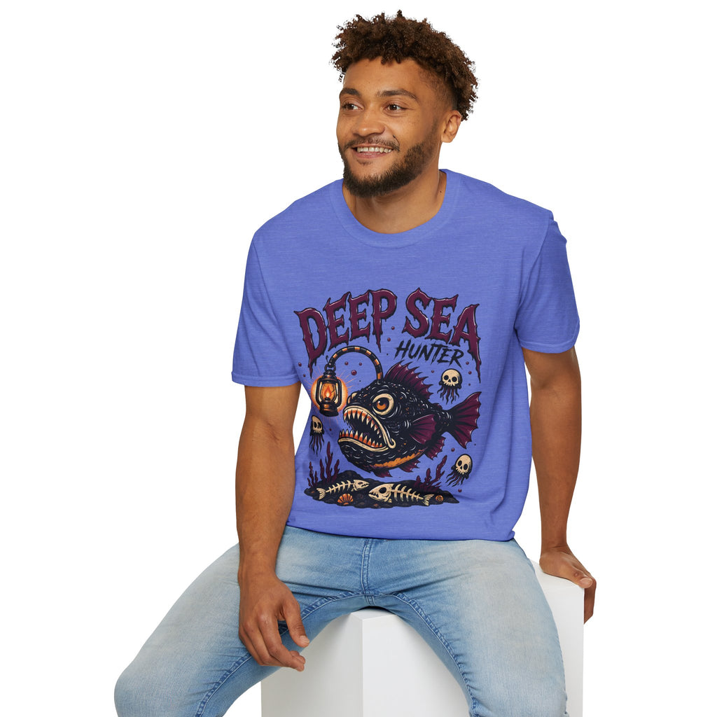 Deep Sea Hunter T-Shirt — Anglerfish Graphic Tee