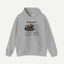 Brown Bear Anatomy Hoodie — Vintage Wildlife Graphic Sweatshirt