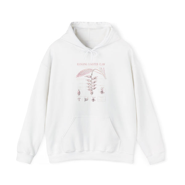 Botanical Growth Hoodie — Humming Lighter Club Plant Diagram Pullover