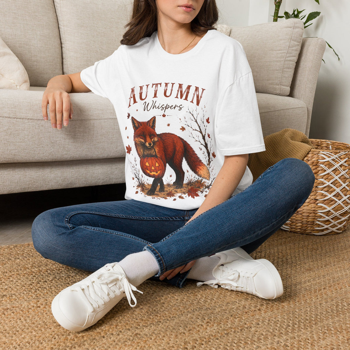 Autumn Whispers Fox T-Shirt