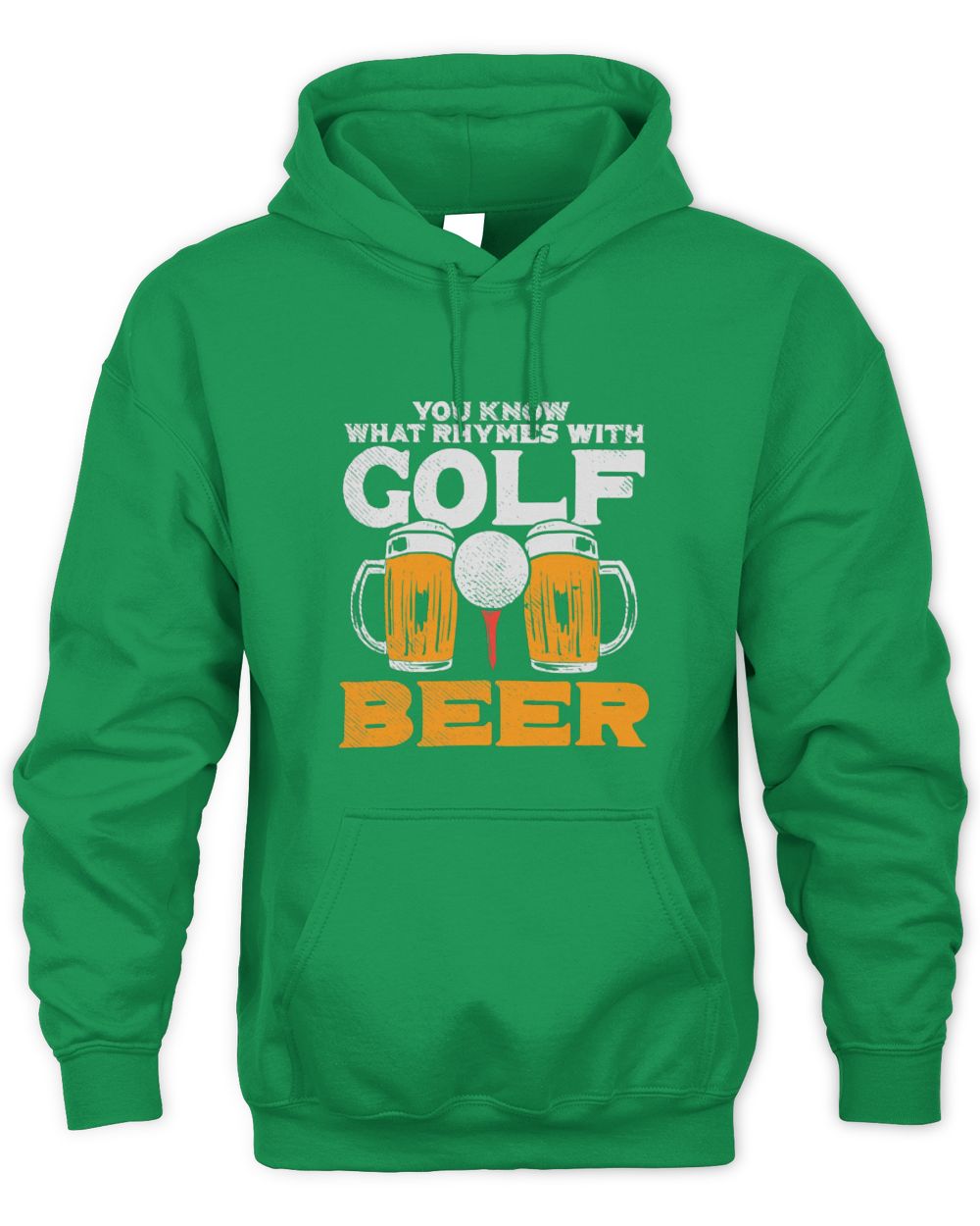 Cute Golf Beer You Know What Rhymes With Golf Beer Fathers Day Golfing3