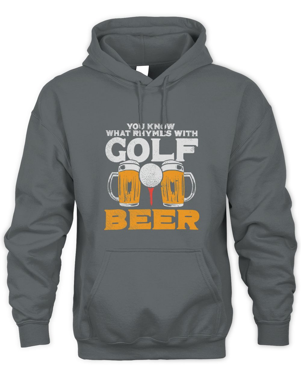 Cute Golf Beer You Know What Rhymes With Golf Beer Fathers Day Golfing3