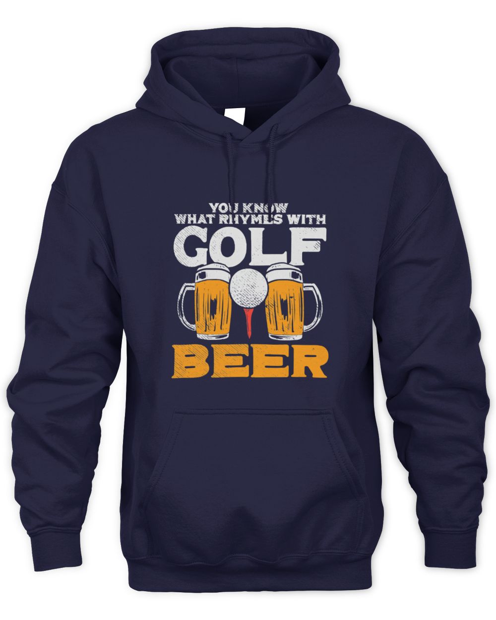 Cute Golf Beer You Know What Rhymes With Golf Beer Fathers Day Golfing3