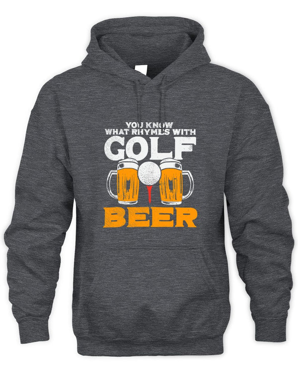 Cute Golf Beer You Know What Rhymes With Golf Beer Fathers Day Golfing3