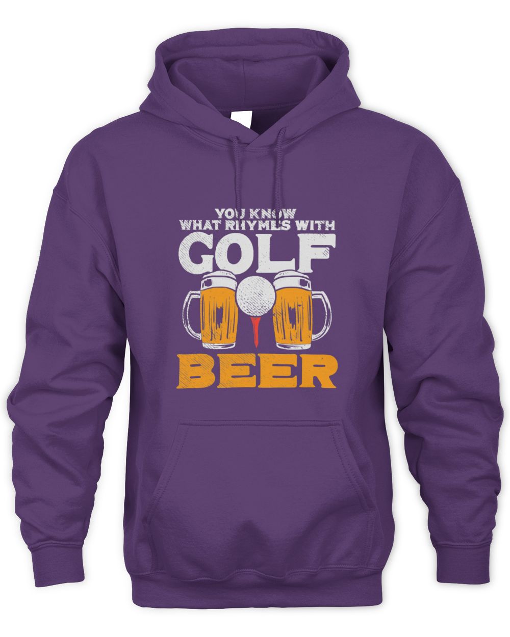 Cute Golf Beer You Know What Rhymes With Golf Beer Fathers Day Golfing3