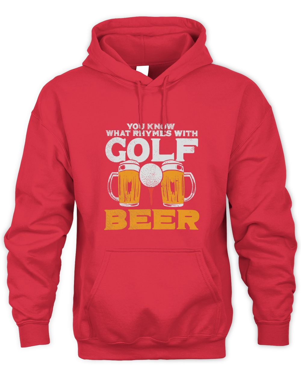 Cute Golf Beer You Know What Rhymes With Golf Beer Fathers Day Golfing3